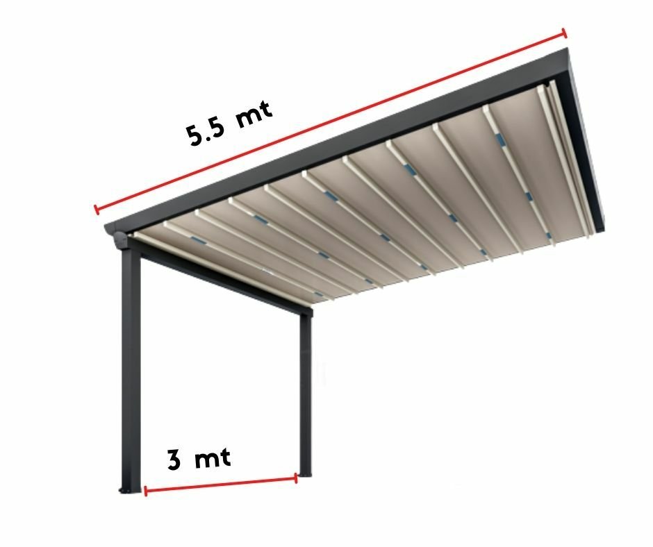 3*5.5 LİMA SERİ PERGOLA